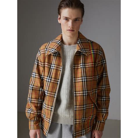 burberry check jacket